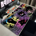 Colorful Gaming Keyboard Rug Laptop Japan Cool Anime Mouse Pad XXL Black P-pokemonS Desk Mat PC G-gengar Gamer Cabinet Mousepad. 
