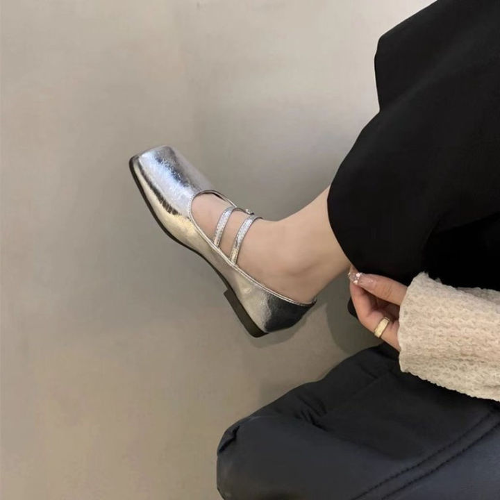 Fashion%20Solid%20Color%20Simple%20Elegant%20Casual%20Flat%20Wear-resistant%20Comfortable%20Fashionable%20Women's%20Shoes%20Chaussure%20Femme%20-%20Image%202