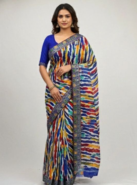 Bollywood%20Georgette%20Saree%20Women%20(Multicolor)%20-%20Image%206