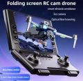 Foldable Remote Brushless Drone - 4K Dual Camera Aerial Photography Brushless Obstacle Avoidance Remote Control Drone Sl. 