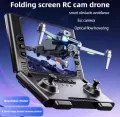 Foldable Remote Brushless Drone - 4K Dual Camera Aerial Photography Brushless Obstacle Avoidance Remote Control Drone Sl. 