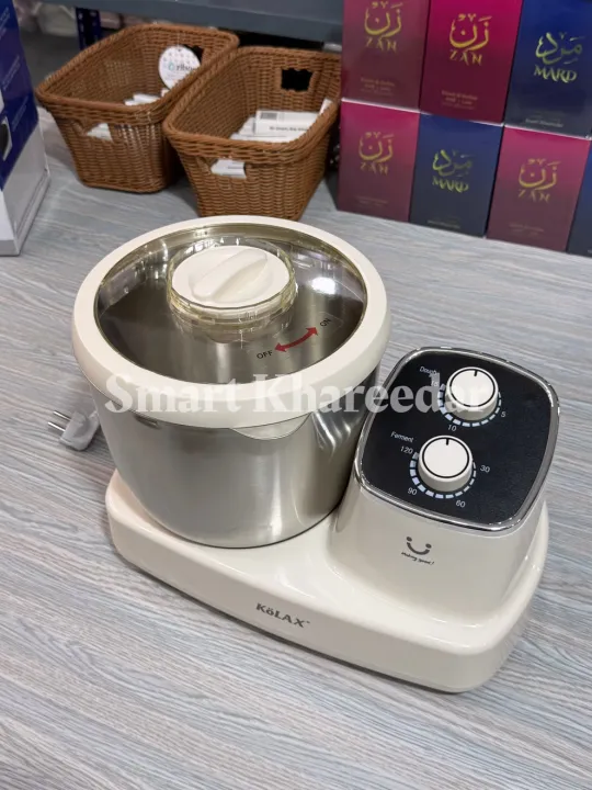 KOLAX%20Electric%20Dough%20Maker%201000W,7L%20Kneading%20and%20Fermenting%20Mixer%20Machine,Adjustable%20Time,%20Stainless%20Steel%20Bowl%20%7C%20Made%20in%20Germany%20Stand%20Mixer%20-%20Image%202