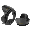 52mm 55mm 58mm 62mm 72mm 82mm Screwed Flower Petal Lens Hood Lens Hood for Canon Nikon Sony Olympus Pentax Camera Lens Accessory. 