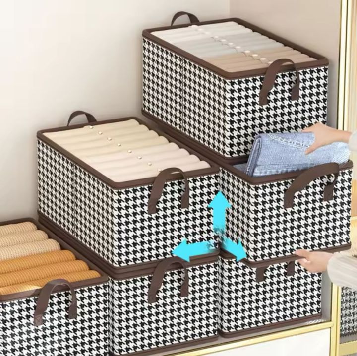 Foldable%20washable%20wadrobe%20Storage%20Box%20Folding%20Basket%20With%20Frame%20Clothing%20Organizer%20Drawer%20Cabinet%20Bin%20Containers%20For%20Wardrobe%20Bedroom%20Closet%20Home%20-%20Image%204
