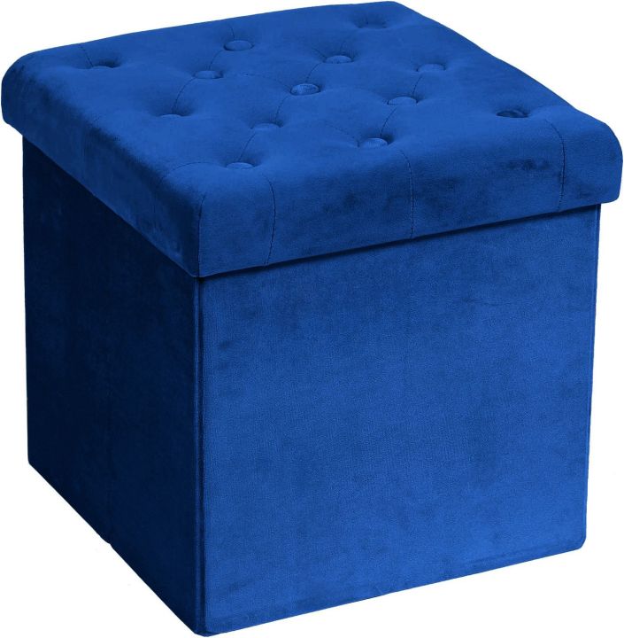 New%20Velvet%20Ottoman%20Storage%20Benches%20Folding%20Stool%20Soft%20Cushion%20Footrest%20Toy%20Storage%20Box%20Seat%20for%20Living%20Room%20Poofy%20Foot%20Stool,38x38x38cm%20-%20Image%205