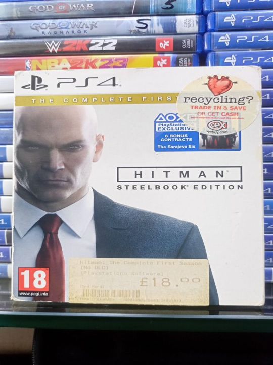 PS4 Game Hitman 1 Playstation 4 dvd Hitman The first complete season