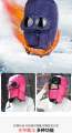 Winter Thermal Trapper Hat with Glasses Winter Cycling Windproof Ski Mask Cap. 