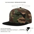 Unisex Light Plate Camouflage Hip-hop Hats Spring Autumn Outdoor Adjustable Casual Baseball Caps Sunscreen Hat. 
