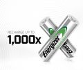 Energizer 2x AA Rechargeable Cell Battery 2000mah. 