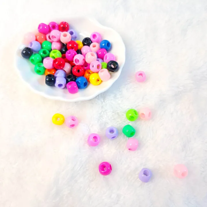 4 holes beads for making bow beads making bow beads plastic beads 4 holes