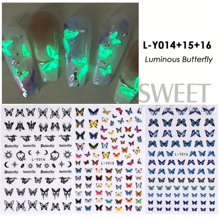3pcs%20Luminous%20Butterfly%20Nail%20Decal%20Stickers%20Colorful%20Blue%20Butterfly%20Series%20Design%20Glow%20In%20The%20Dark%20Night%20Polish%20Sliders%20Manicure%20-%20Image%207