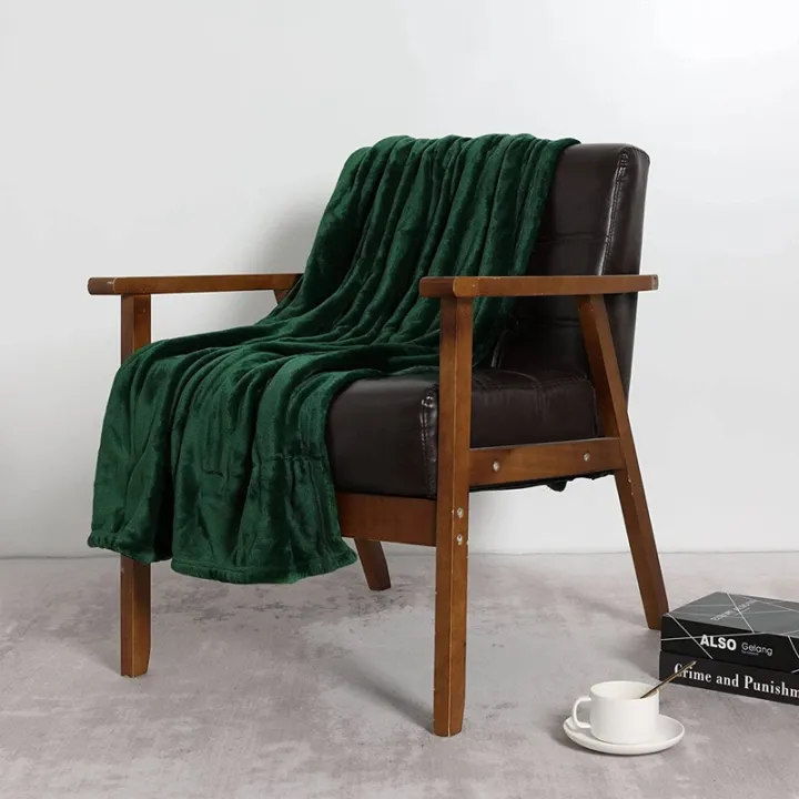 Christmas%20Green%20Large%20Fleece%20Throw%20Blanket%20for%20Couch%20Sofa%20Super%20Soft%20and%20Warm%20Blankets%20Forest%20Green%20Throw%20All%20Season%20Use%20Cozy%20-%20Image%202
