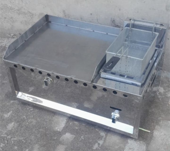 Hot%20Plate%20And%204%20latter%20fryer%20combo%20For%20Home%20use%20And%20commercial%20in%20ss%20sateel%2022%20gage%20-%20Image%203