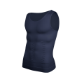 Men Slimming Vest Body Shaper Compression Shirt Sleeveless Shapewear Abs Abdomen Training Workout Corset Tummy Control Tank Top.