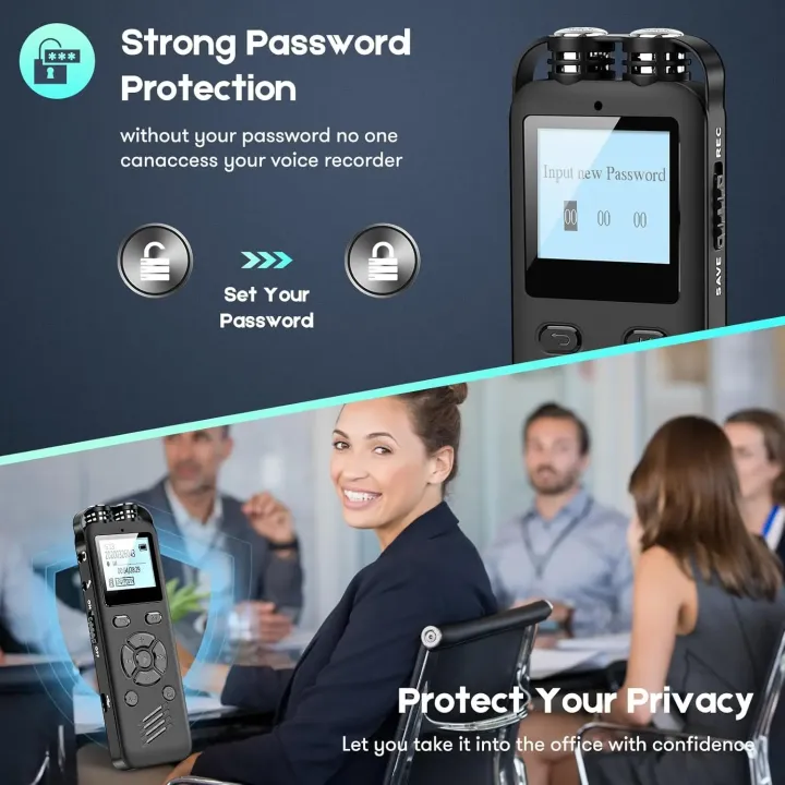 Digital%20Voice%20Recorder%20%20Voice%20Recorder%20with%20Playback%20and%20Voice%20Activated%20Recorders%20Dictaphone%20Recording%20Device%20Audio%20-%20Image%204