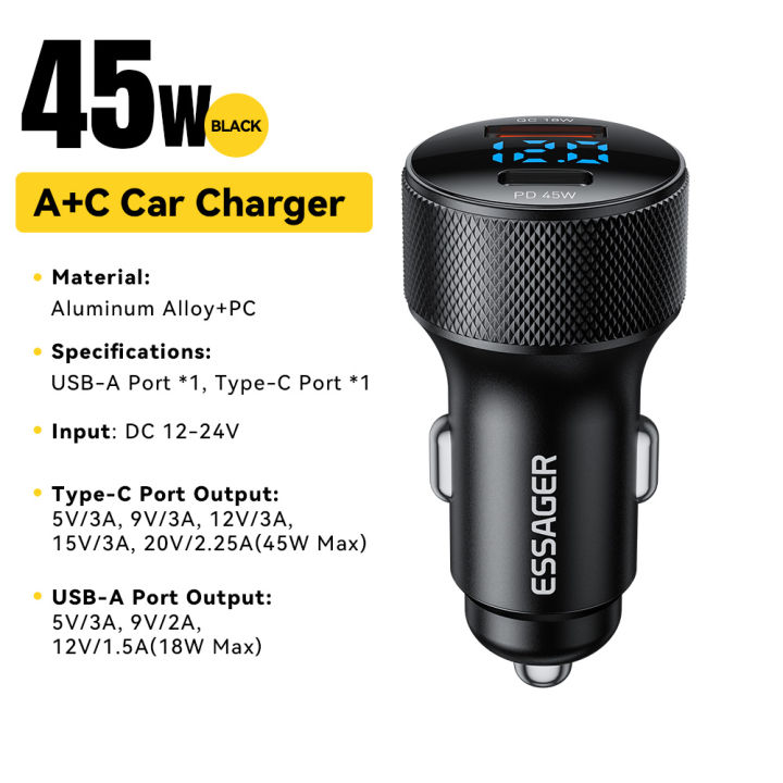 Essager%20USB%20C%20Car%20Charger%2045W%202%20Ports%20PD3.0%20QC3.0%20Digital%20Display%20Car%20Phone%20Charger%20For%20iPhone%2016%2015%20%20%20%20%20-%20Image%207