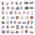 10pcs/30pcs/50pcs Gabby Dollhouse Cartoon DIY Party Decoration Stickers Birthday Party Supplies Kids Boys Girls .