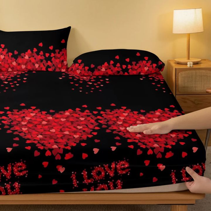 1%20piece%20of%20Eternal%20Knot%20concentric%20pattern%20frosted%20bedsheet,%20bedroom%20printed%20bedspread,%20bedding%20(excluding%20pillowcases)%20-%20Image%203