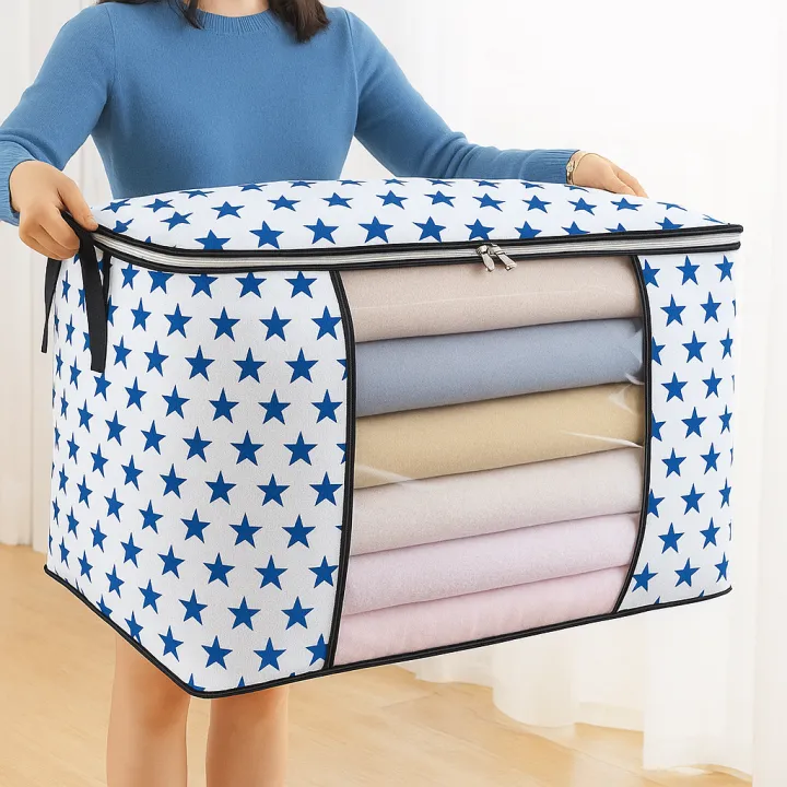 Premium%20Star%20Design%20Quilt%20Storage%20Bag%20%E2%80%93%20Large%20Capacity%20Blanket%20Organizer%20Bag%20SPNW%20H%20-%20Image%203