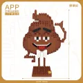 530 PCs of The Emoji Movie poop cartoon character Lego-series building blocks _ 9778. 