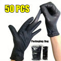Disposable Nitrile Waterproof Gloves Dish Washing Kitchen Household Gloves Dog Wash Cleaning Glove for Food Working Latex Gloves.
