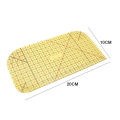 Hot Ironing Rulers Heat Resistant DIY Sewing Ruler Supplies Non-Slip Craft Accessories for Press with Dry Steam Iron tools.