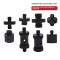 For GoPro insta360 DJI OSMO Action Camera 1/4" Male To 3/8 M4 M5 M6 M8 M10 Male to Female Conversion Thread Screws Mount Adapter. 