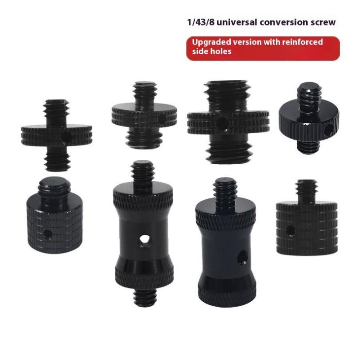 For GoPro insta360 DJI OSMO Action Camera 1/4" Male To 3/8 M4 M5 M6 M8 M10 Male to Female Conversion Thread Screws Mount Adapter
