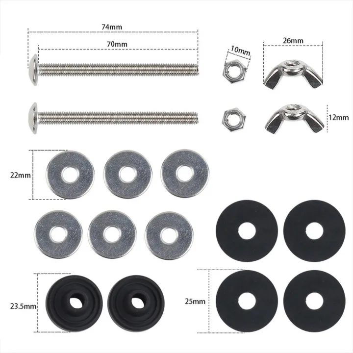 M6%20Toilet%20Tank%20Fixing%20Screw%20Set%20With%20304%20Stainless%20Steel%20Bolts%20And%20%20Flat%20Washers%20For%20Bathroom%20Sink%20Sealing%20Ring%20-%20Image%202