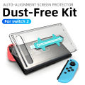 9H Hardness Tempered Glass for Switch 2 | Auto Dust-Free Chamber | Anti-Scratch & Bubble-Free Screen Protector.