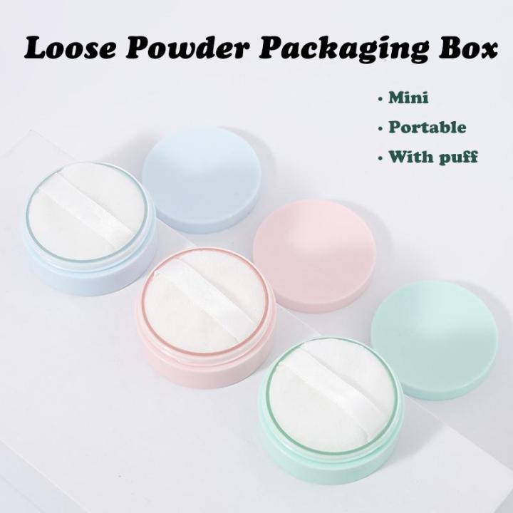 Refillable Box Refillable Empty Box With Sifter Grid Lid, 5g Loose Powder Jar With ...