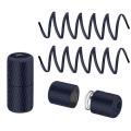5 Colors Round Elastic Laces Without Ties Metal Buckle Shoelace Sneakers Quick Shoelaces Shoe Accessories 1 Pair. 