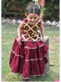 "Glimmering Grace: Gotta Work Lehenga Choli Ensemble for Little Fashionistas". 