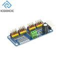 1-10PCS PCA9685 Robot Controller IIC Interface 16 Channel 12-Bit PWM Servo Motor Driver Board for Arduino Robot/ Raspberry Pi. 