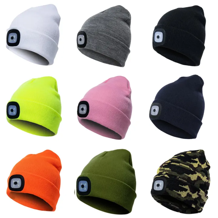 LED%20Lighted%20Beanie%20Cap%20Unisex%20Led%20Light%20Knitted%20Hat%20Winter%20Warm%20Hats%20Night%20Sports%20Hiking%20Running%20Camping%20Glow%20Cap%20with%20Head%20Lamp%20-%20Image%202