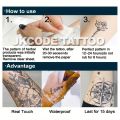 Waterproof Semi-permanent Tattoos,Thorn Rose, Roman Numeral Temporary Tattoos,Botanical, Wrist Tattoos,Lasts 1-2 Weeks. 