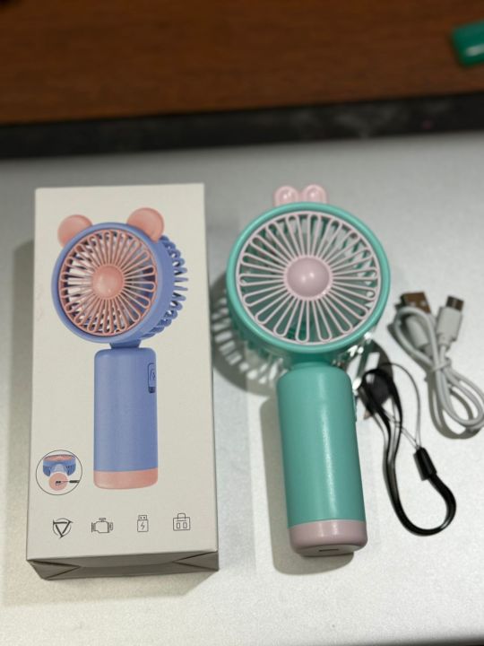 rechargeable cute mini fan best quality