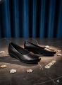 Whomen Official Mid Weg  Heel Closed Shoes For Black Color. 