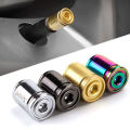 1Set Car Tire Valve Caps Titanium Anti-theft Car Tire Valve Cap Aluminum Sport Exterior Auto Air Caps Universal For Most Cars. 