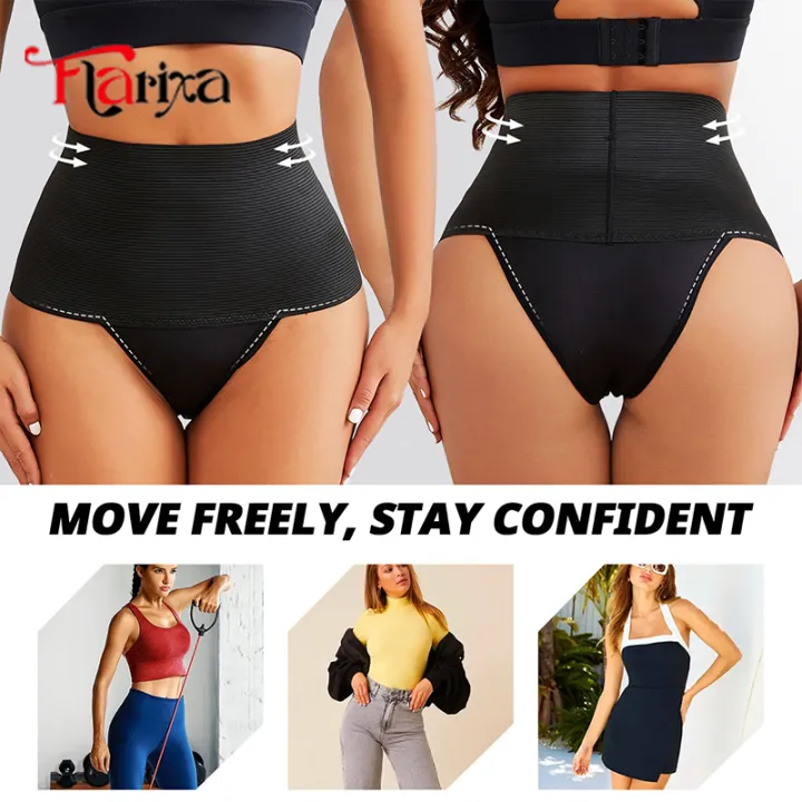 Flarixa%20Flat%20Belly%20Body%20Shaper%20Panties%20Women%20High%20Waist%20Stomach%20Slimmer%20Shapewear%20Compression%20Tummy%20Control%20Underwear%20Briefs%20-%20Image%205