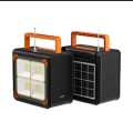 LP V96 Multi-Function Solar Power Bank with LED Light, FM & Mobile Charging – Portable Emergency Kit. 