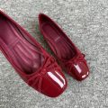 Spring New French Square Toe Flat Shoes - Women's Shallow Bowknot Casual Mary Jane Flats, Comfortable Versatile Daily Pumps 2026.