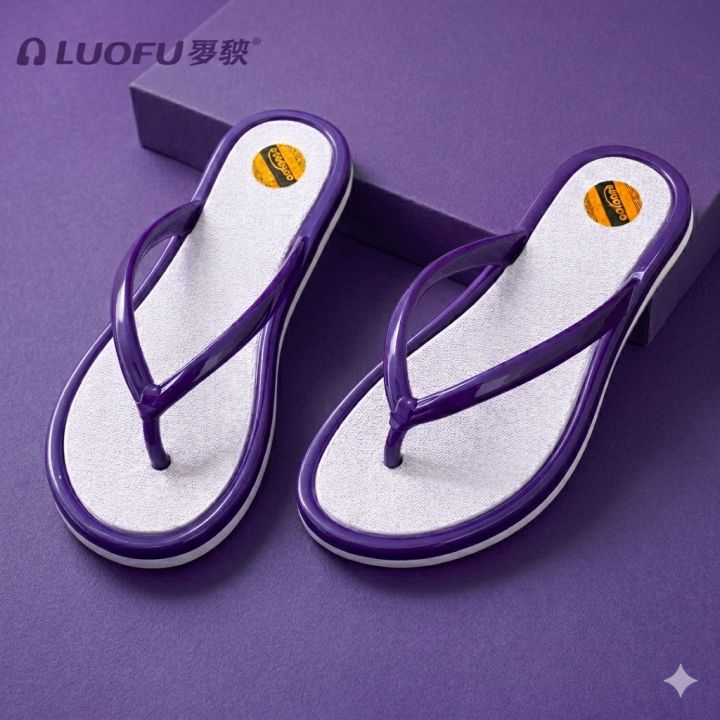Deluxe Women's Flip Flops - Premium Quality Rubber Slippers in Multiple Sizes