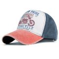 Fashion Trend Printing Motorcycle Truck Caps Washed Cotton Baseball Cap Mens Sun Hat Hip Hop Caps Cool Outdoor Hats.