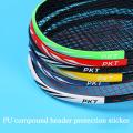 Wear Resistant Badminton Accessories Racket Head Protector Self Adhesive Tape Racquet Guard Racquets Durable Protective Sticker. 