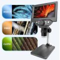 5.5" LCD Digital Microscope 1000X 1080P Coin Microscope Magnifier with Stand Soldering Microscope for Electronics Repair. 