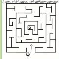 1pc Brain-Boosting Maze Training Book - Engaging Concentration Puzzles for Youngsters, Ideal Educational Gift for Halloween . 
