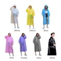 Raincoat High Quality Long Rain coat Lightweight 0.15mm Thick Travel Rain coat for men women.