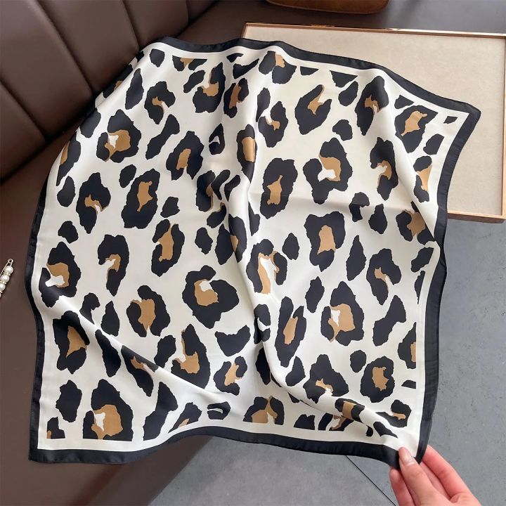 Leopard%20Scarf%20Women%20Imitation%20Silk%20Neck%20Ribbon%20Ties%20for%20Hair%20Bands%20Lady%20Shawls%20and%20Wraps%20Bandana%20Foulard%20Square%20Scarves%20-%20Image%204