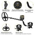 Metal Detector Waterproof with LCD Display High Accuracy Pinpoint Detector. 